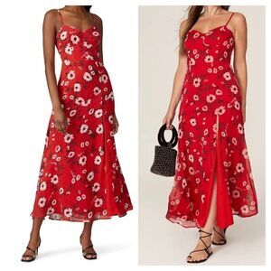 YUMI KIM Last Dance  Floral Maxi Dress